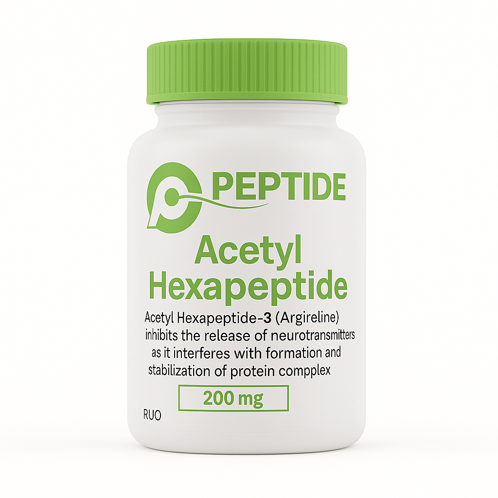 Acetyl Hexapeptide-3 (Argireline) 200mg (Topical) Acetyl Hexapeptide-3 (Argireline) 200mg (Topical)